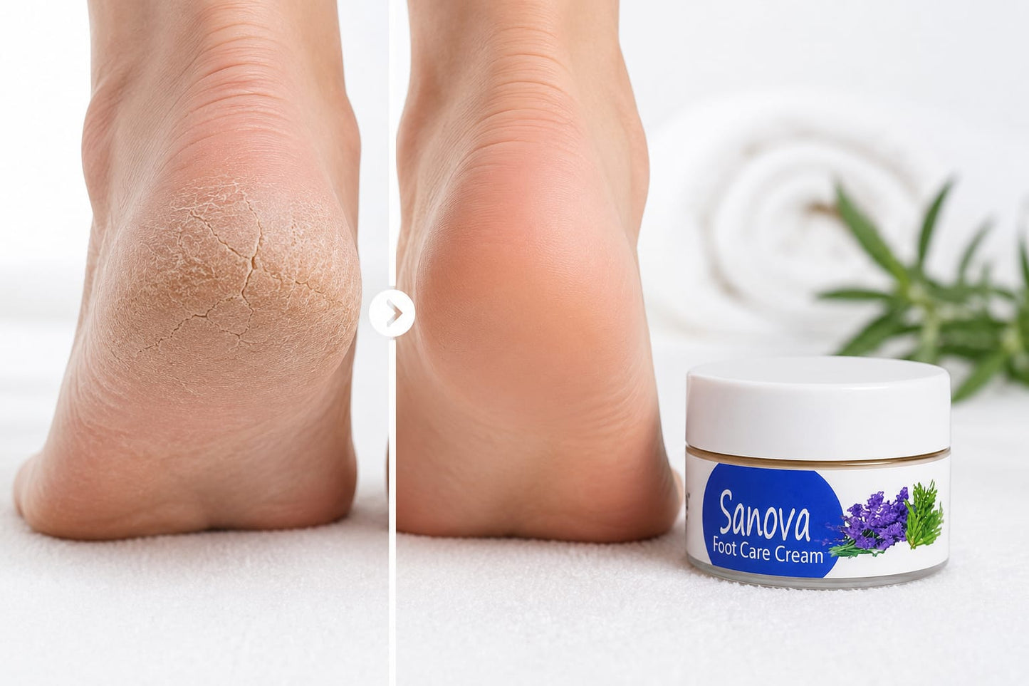 My Skin Bee 100% Natural Foot Cream Sanova