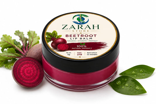ZARAH Beetroot Lip Balm 100% Natural
