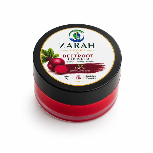 ZARAH Beetroot Redrose Lip Balm 100 % Natural