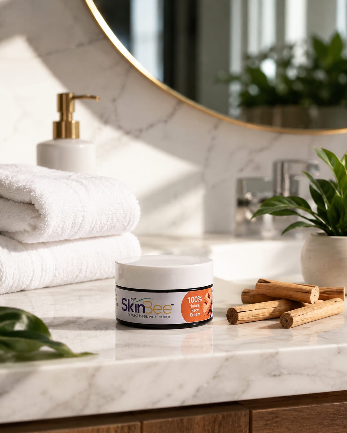 My Skin Bee 100% Natural Face Cream Sandalwood