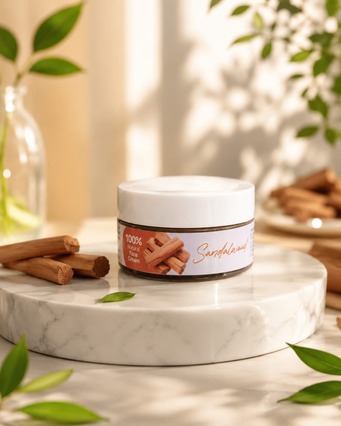 My Skin Bee 100% Natural Face Cream Sandalwood