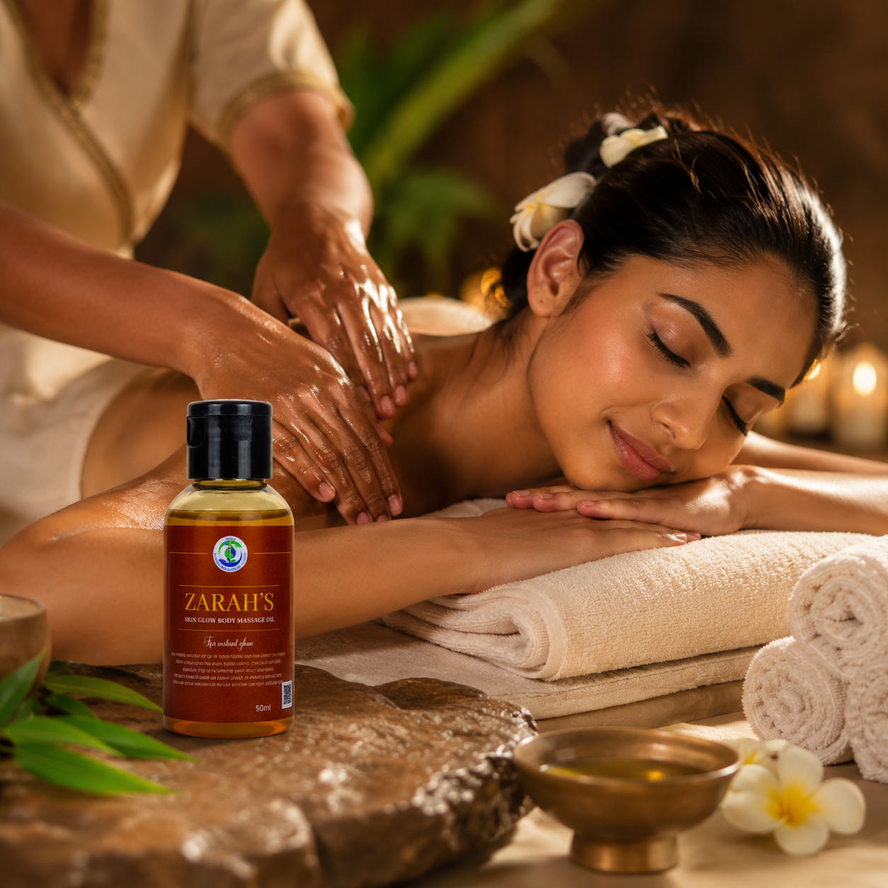 Skin Glow Body Massage Oil