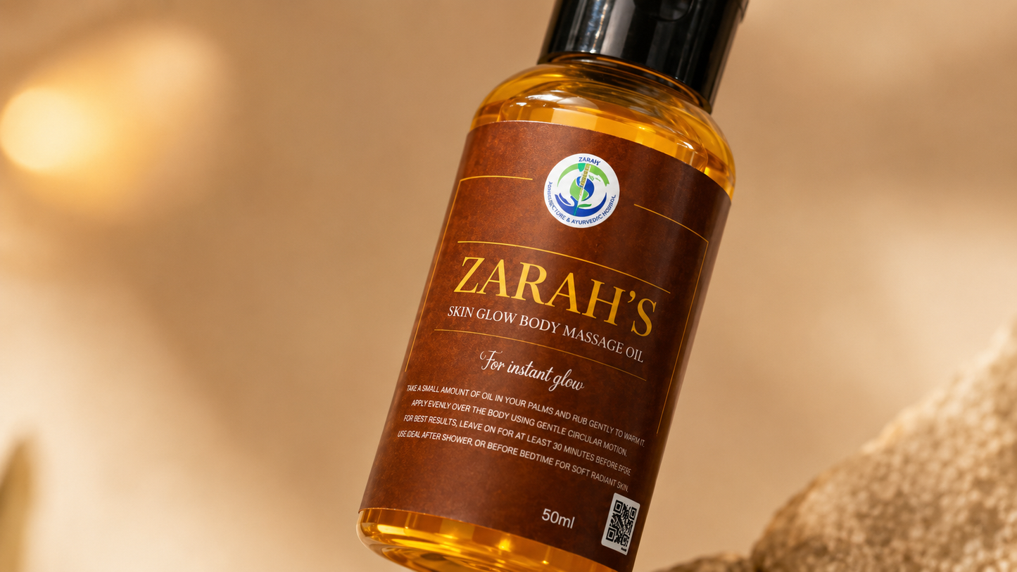 Skin Glow Body Massage Oil