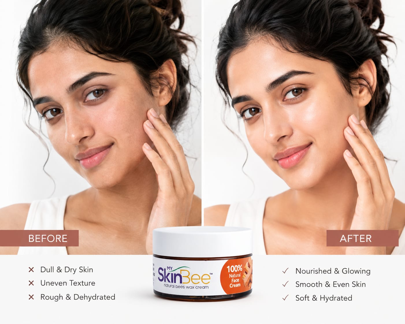 My Skin Bee 100% Natural Face Cream Sandalwood