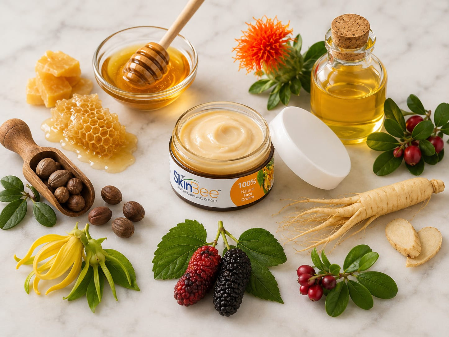 My Skin Bee  Natural face Cream Ylang Ylang