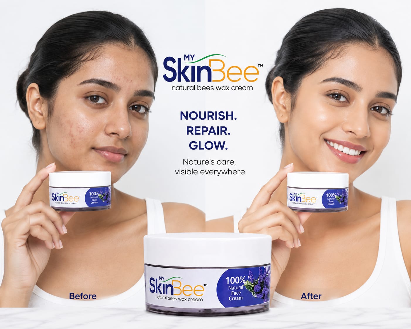 My Skin Bee Natural Face Cream Lavender