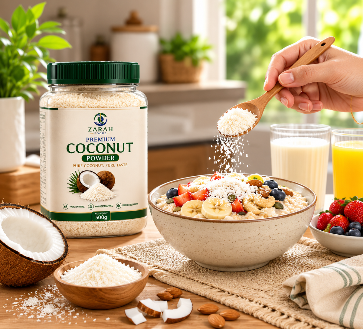 Zarah Coconut Powder 500g